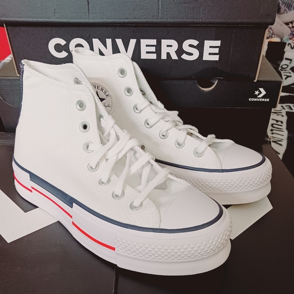 Converse Shoes - Converse Chuck Taylor All Star Lift Retro Denim Shoes Size 6